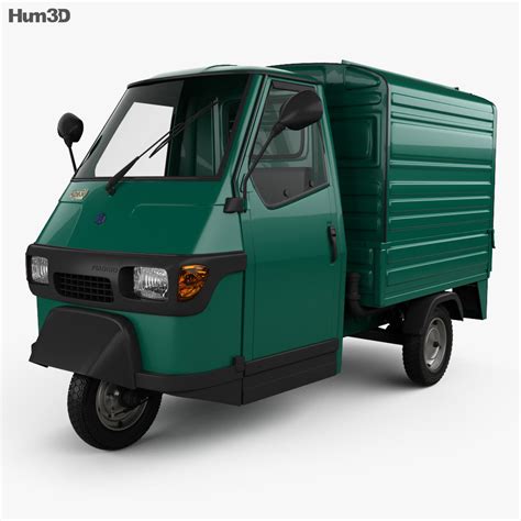 Piaggio Ape 50 2006 3D model - Vehicles on Hum3D