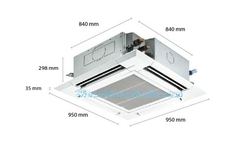 Ceiling Cassette Air Conditioner Dimension | Review Home Co