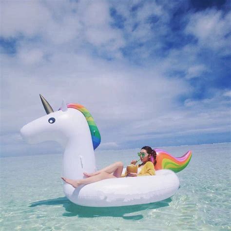 Inflatable Unicorn Giant Pool Swimming Float - Well Pick