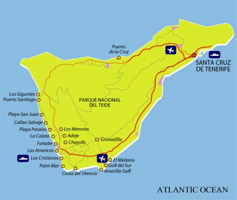 San Blas Tenerife Map - Cassie Anjanette