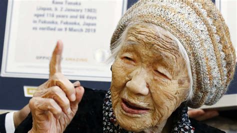 116-year-old Japanese woman Kane Tanaka honoured by Guinness World ...