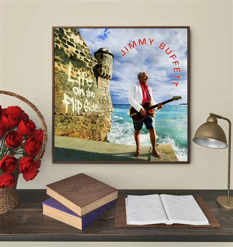 Life On The Flip Side Jimmy Buffett Album Cover Poster / Music | Etsy