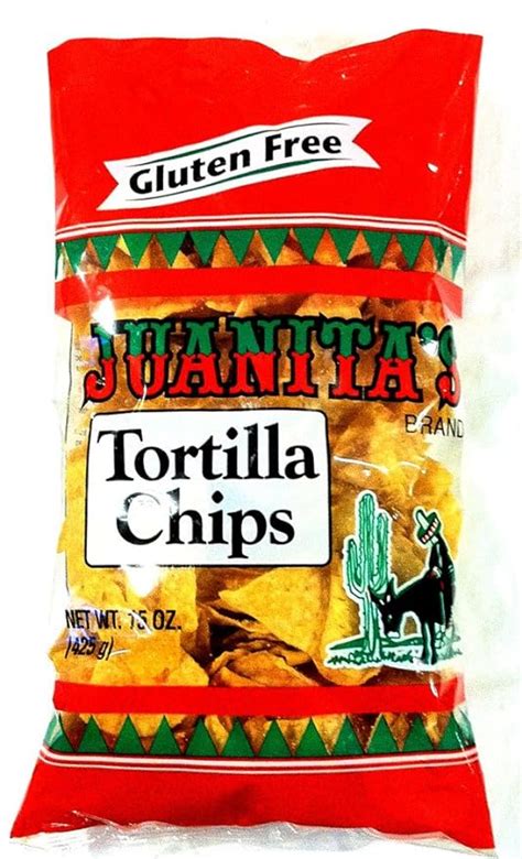 Amazon.com: Juanita's Gluten Free TORTILLA CHIPS 15oz (2 Pack)