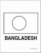 Clip Art Flags Bangladesh coloring Page – Abcteach sketch template