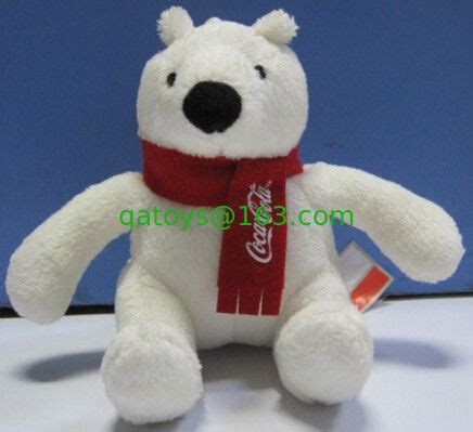 Coca Cola Bear Polar Bear Plush Toys