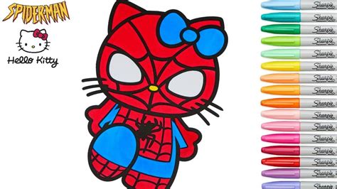 Rainbow Coloring Pages Hello Kitty - pixie blog