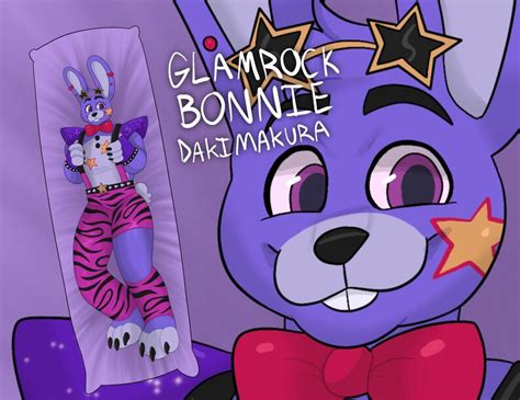 Glamrock Bonnie Dakimakura Security Breach Body Pillow MADE TO - Etsy ...