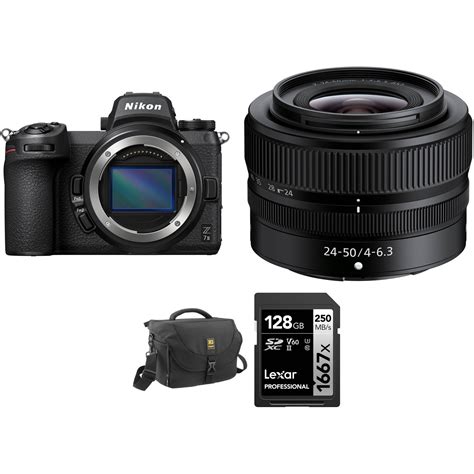 Nikon Z7 II with 24-50mm Lens and Accessories Kit B&H Photo