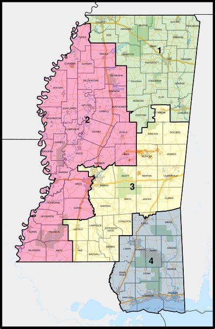 Mississippi's congressional districts - Wikipedia