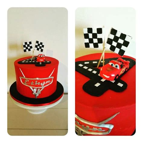 Lightning Mcqueen cake | Cars birthday cake, Themed cakes, 3rd birthday cakes