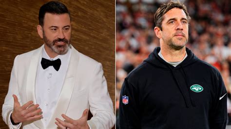 Jimmy Kimmel monologue last night: Comedian slams 'hamster-brained' Aaron Rodgers for Jeffrey ...