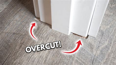 How To Fix Gaps On Overcut Laminate, Vinyl Plank (LVP) Engineered Wood ...