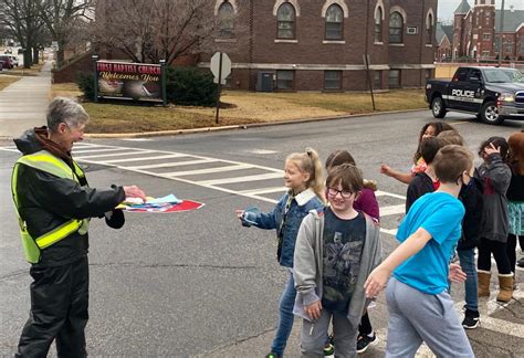 Crossing guard appreciation parade