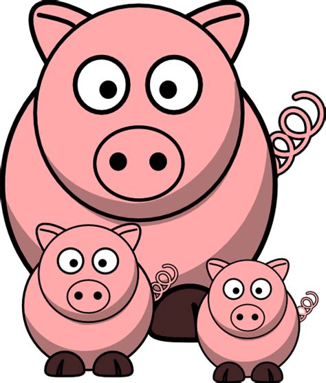 Baby Pig Clipart