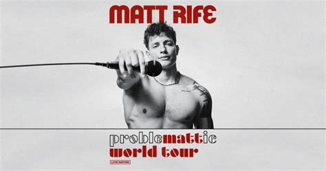 Matt Rife Announces Massive 100+ Date ‘ProbleMATTic World Tour’ - Live ...