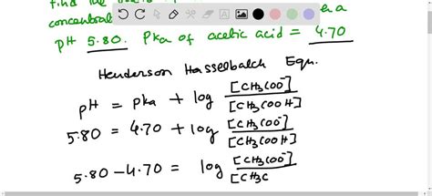 SOLVED: A buffer is to be prepared from acetic acid (CH3COOH) and ...