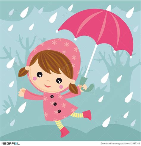 15 ways to raise a successful child | Rainy day pictures, Rainy photos, Umbrella illustration