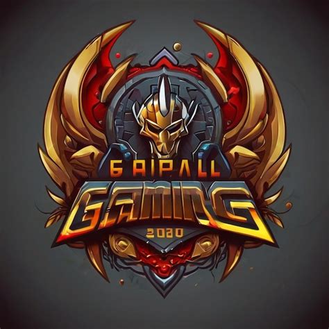 Premium Photo | Detailed gaming logo vector