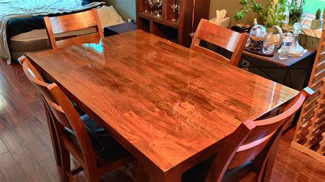 Solid Wood Dining Table Set - Furniture - Maple Grove, Minnesota | Facebook Marketplace