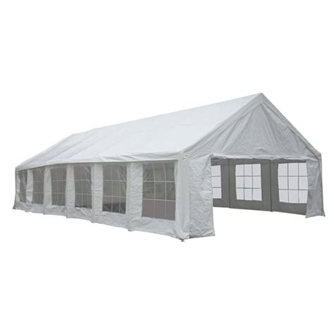 ALEKO PWT20X40 Heavy Duty Outdoor Canopy Event Tent with Windows - 20 X 40 FT - White - Walmart ...