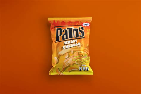 Patos - Kraft Cheddar Cheese Chips on Behance