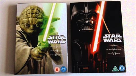 STAR WARS DVD BOX SETS - PREQUEL TRILOGY & ORIGINAL TRILOGY - AT ASDA ...