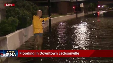 Flooding in Downtown Jacksonville - YouTube