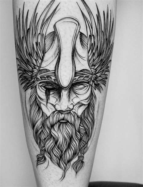 ODIN TATTOO: Meanings, Tattoo Ideas & Tattoo Designs - TATTOOGOTO