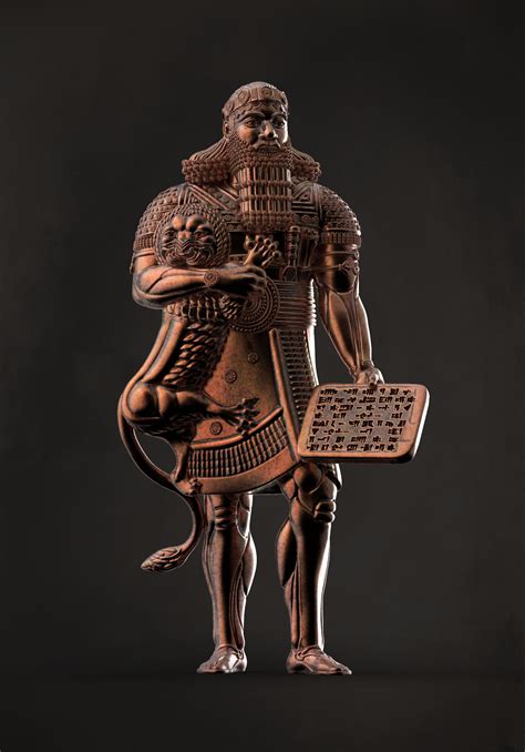 Ashurbanipal Pendants - ZBrushCentral