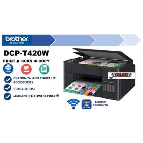 Brother DCP-T420W All-in One Ink Tank Refill | Shopee Philippines