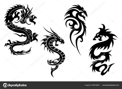 Aggregate 85+ dragon tattoo black and white best - esthdonghoadian