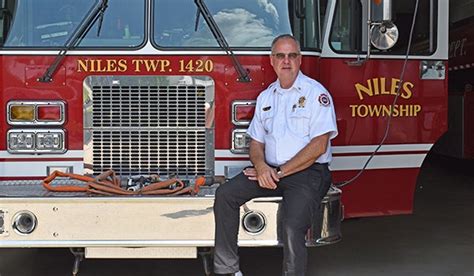 Niles Township fire chief retires after 37 years - Leader Publications | Leader Publications