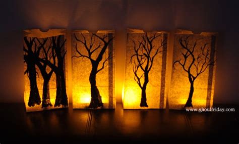 paper bag lanterns ghoulfriday.com | Halloween luminaries, Paper bag lanterns, Halloween lanterns