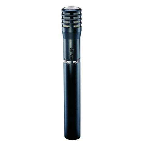 Shure PG81 Condenser Instrument Microphone - Condenser Microphones from Inta Audio UK