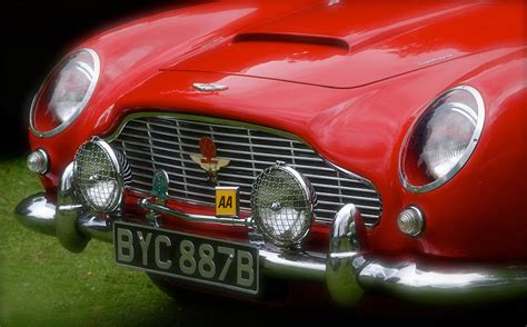 Red Aston Martin DB5 Front Detail Photograph by John Colley | Fine Art ...