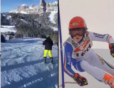 VIDEO. Jannik Sinner shows off his great skiing skills. Djokovic ...