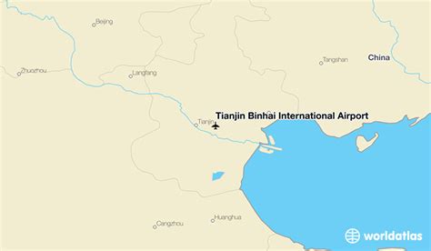 Tianjin Binhai International Airport (TSN) - WorldAtlas