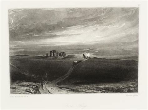 John Constable, David Lucas, ‘Stonehenge’ published 1855 | Stonehenge, Landscape scenery ...