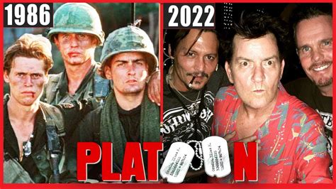 PLATOON 1986 Cast 💥 THEN AND NOW 2022 - YouTube