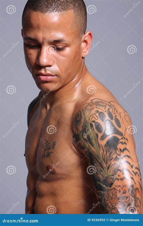 Hispanic Athlete stock photo. Image of muscle, shoulder - 9236992