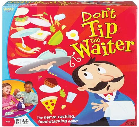 Ideal Don't Tip the Waiter Game | Board games, Waiter, Puzzle games for kids