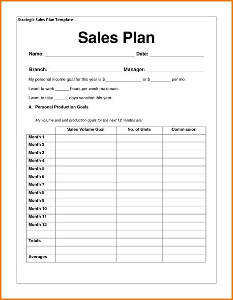 Sales Target Template Excel ~ Excel Templates