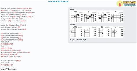 Chord: Can We Kiss Forever - tab, song lyric, sheet, guitar, ukulele ...