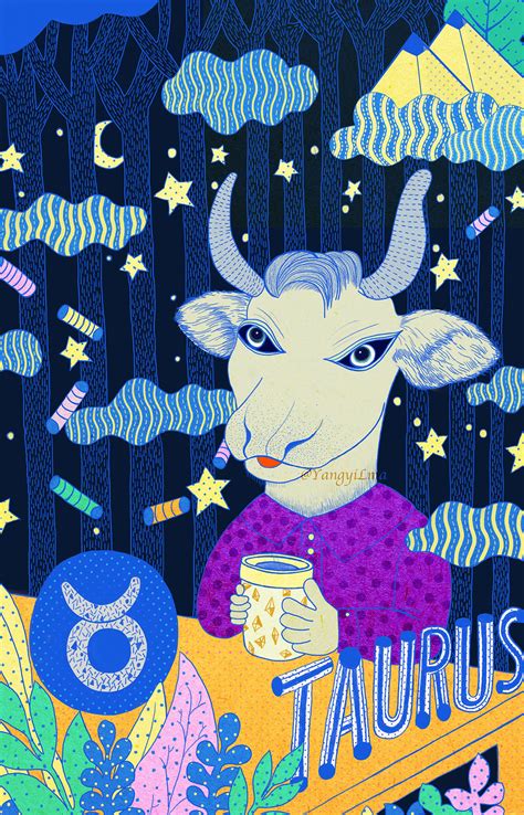 Taurus theme on Behance