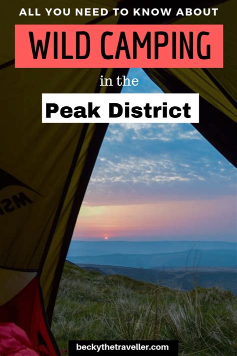 Wild Camping in the Peak District | Gear, Tips + Where to Camp?