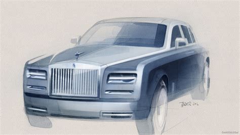 Rolls-Royce Phantom | 2013MY | Design Sketch