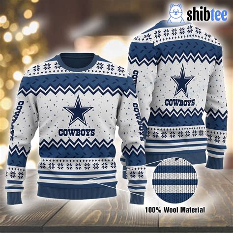 Dallas Cowboys Christmas Sweater Gift For Fan Dallas - Shibtee Clothing