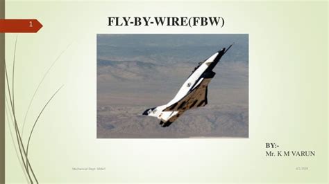 Fly by wire