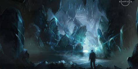 Latest Starfield Concept Art Shows Off Its Crystal Caves