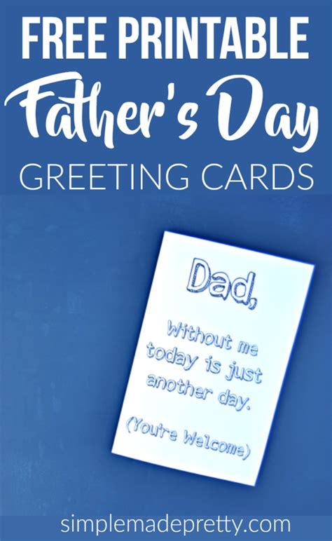 Free Printable Fathers Day Cards To Husband